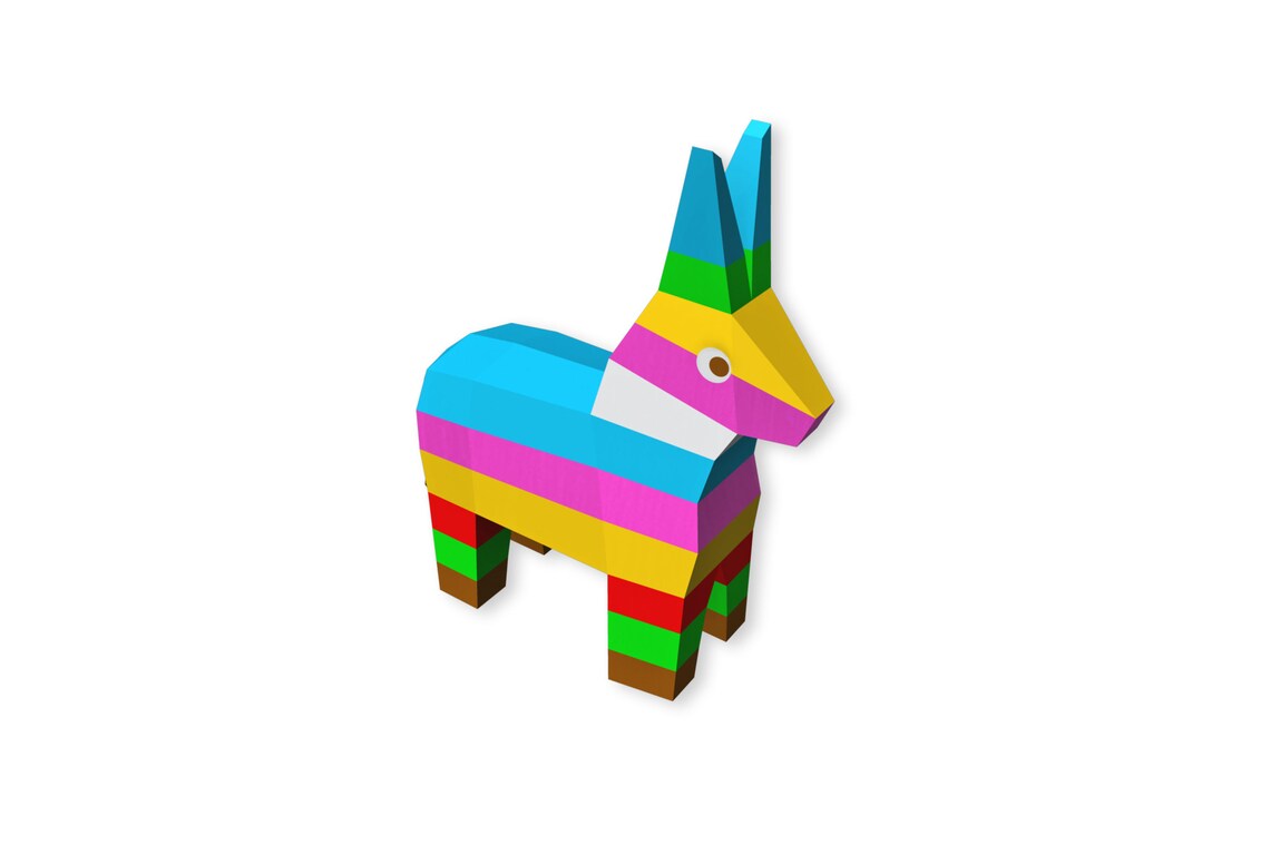 DIY Papercraft Pinata Decorations,wall Hanging Pinata,pinata Papercraft ...