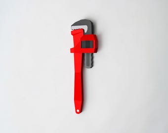 Clé à pipe en papier, modèles d'outils de plomberie, jouets pour faire semblant