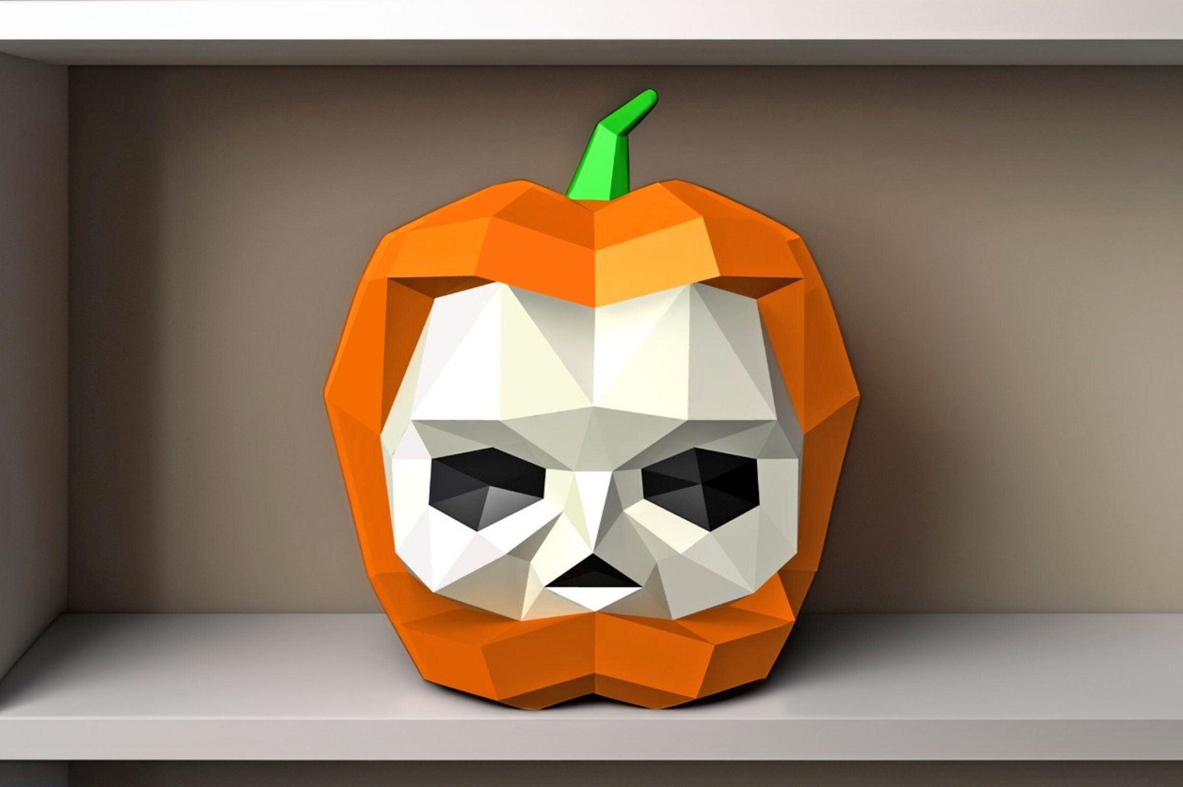 DIY Halloween Pumpkin,Pumpkin lamp,Pumpkin decor,Halloween party,Lowpoly pumpkin,Halloween gifts,Papercraft pumpkin,Halloween party decor