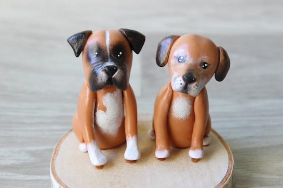 boxer dog cake