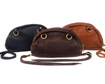 leather saddle horn bolsas