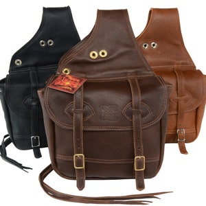 Olde Time Leather Saddle Bags™  Made in the USA