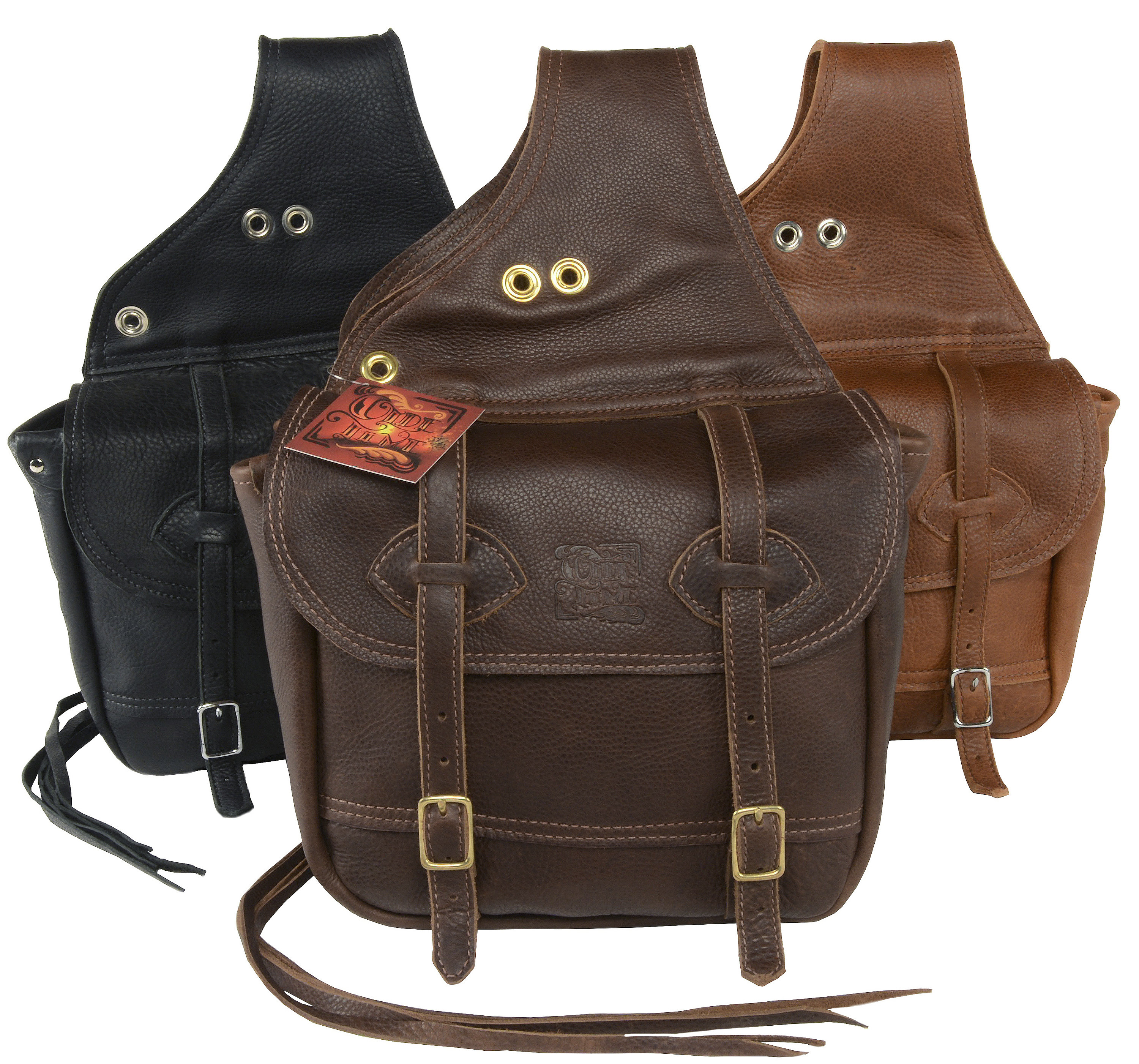 Olde Time Leather Saddle Bags™ Made in the USA