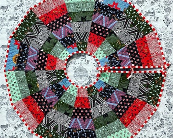 Tree Skirt "Tula Hoop" Quilt pattern