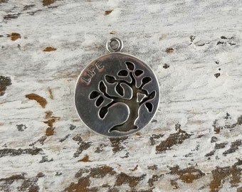 Tree Of Life, Pewter, 15mm