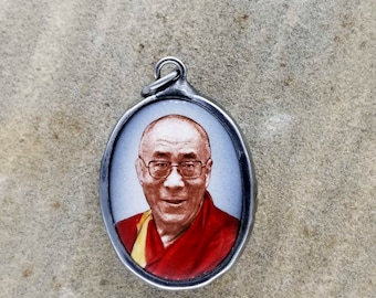 Enamel Dalai Lama Charm