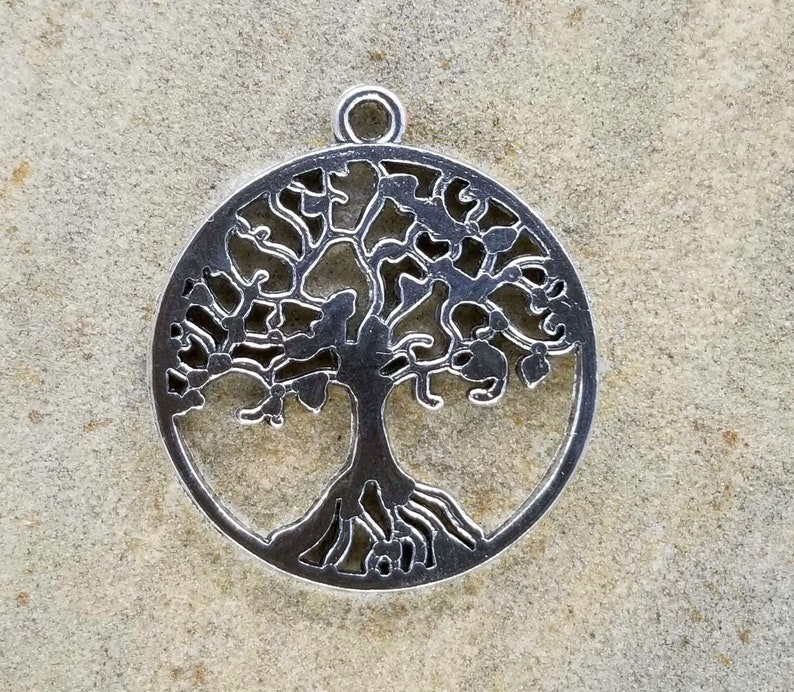 Large Tree of Life Charm L image 1