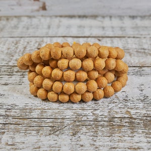 108ct 11mm Phoenix Eye Bodhi Seed Mala from Nepal b image 2