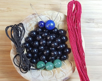 DIY Mala Kit - Ebony Wood