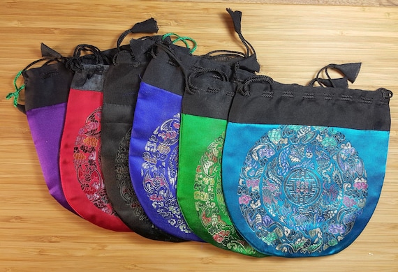 Large Silk Mala Bag Etsy
