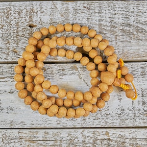 108ct 11mm Phoenix Eye Bodhi Seed Mala from Nepal b image 1