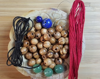 DIY Mala Kit - Olivewood