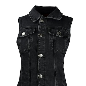 Jeans top west vest