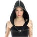 assassin gothic hood cotton pu