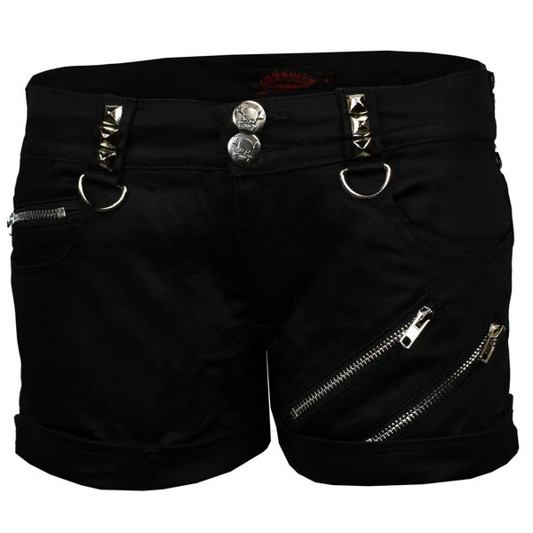 black gothic hotpants