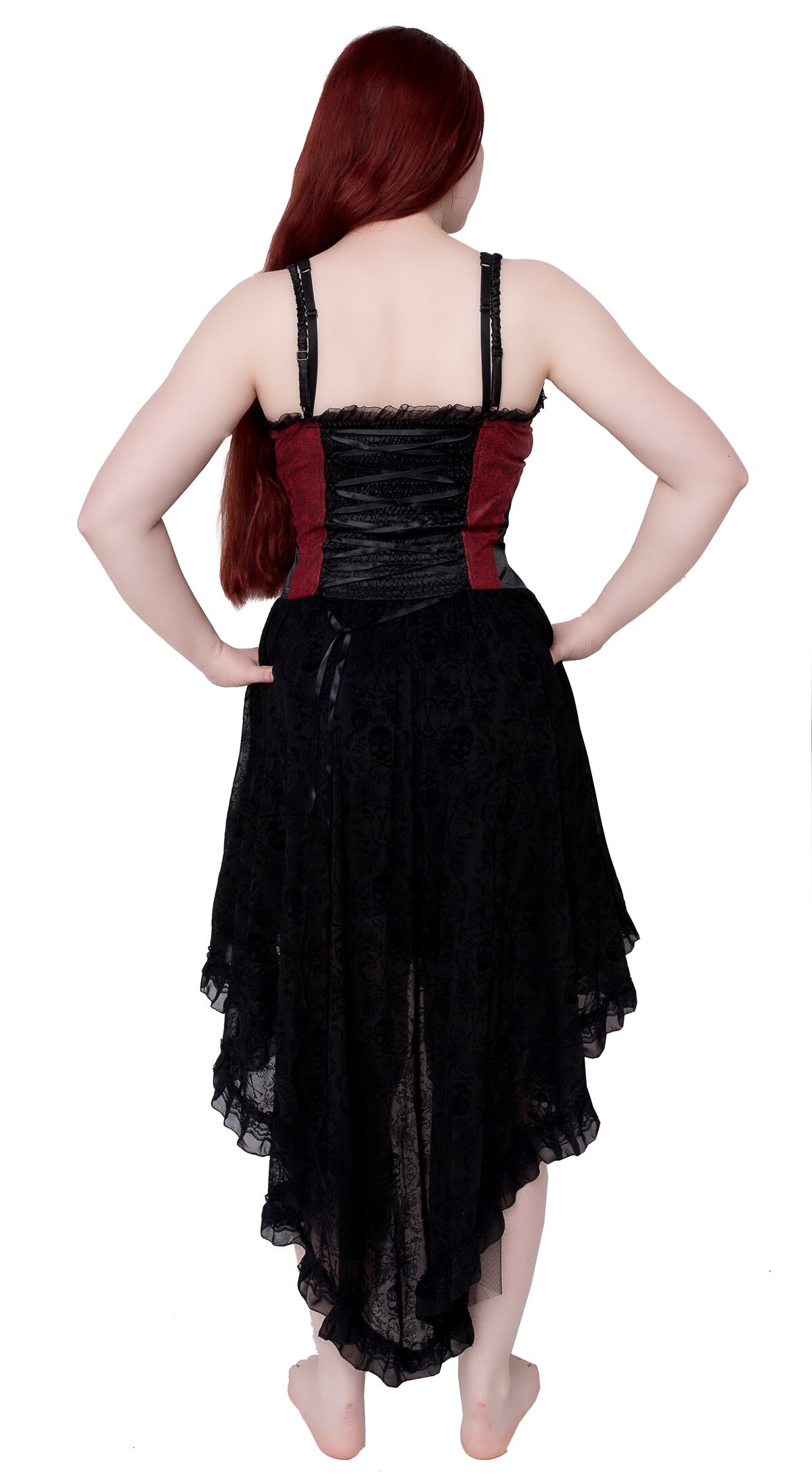 Gothic High Low Dress Etsy