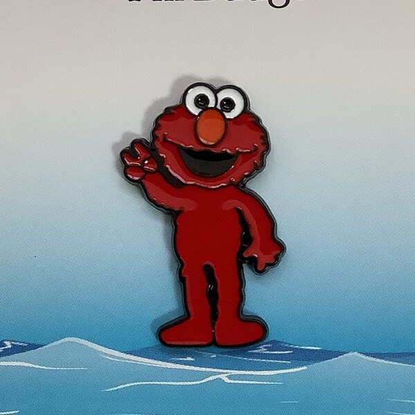 Elmo / Sesame Street Pin Badge