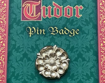 Tudor Rose Gold Plated Pin Abzeichen
