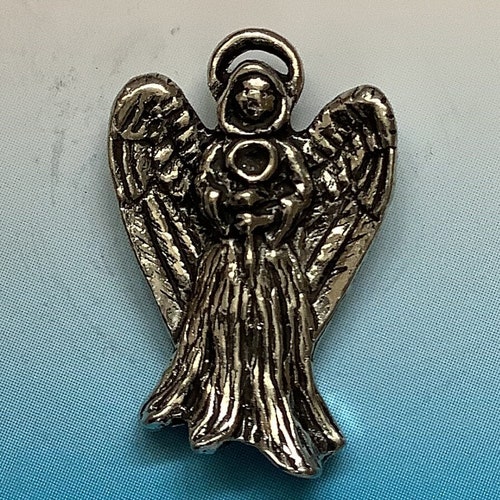 Male Guardian Angel Pin - Etsy