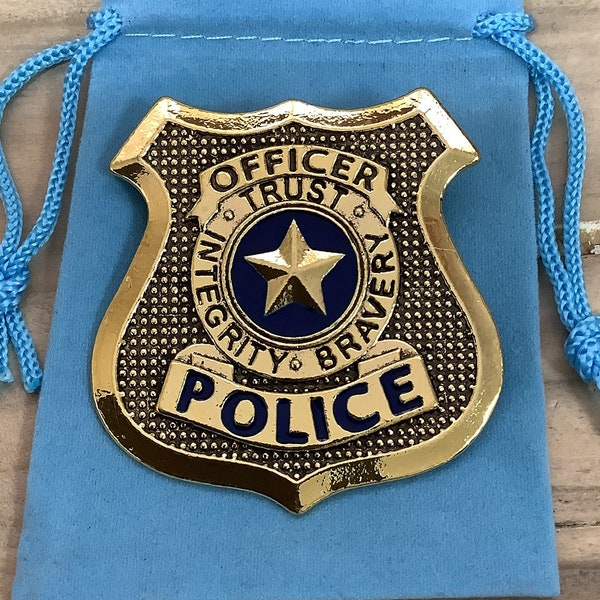 Quality Metal Police Officers Badge