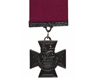 Victoria Cross Ribbion Full Size Replica Victoria Cross Medal & Ribbon. Highest - Etsy