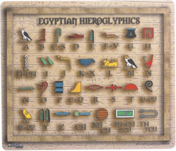 1pc Ägyptische Hieroglyphen Muster Auto Mittelkonsole Kissen