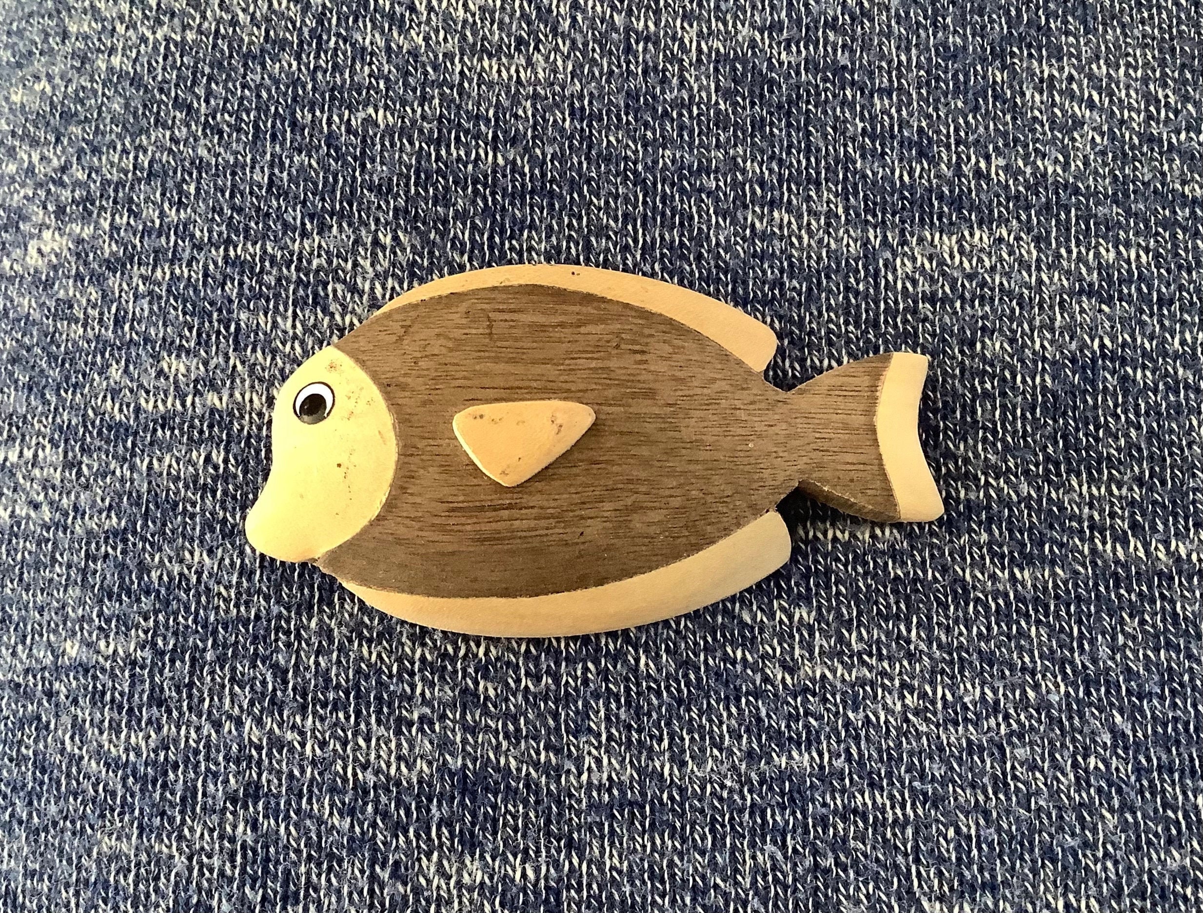 Chunky Fish Wooden Fridge Etsy UK