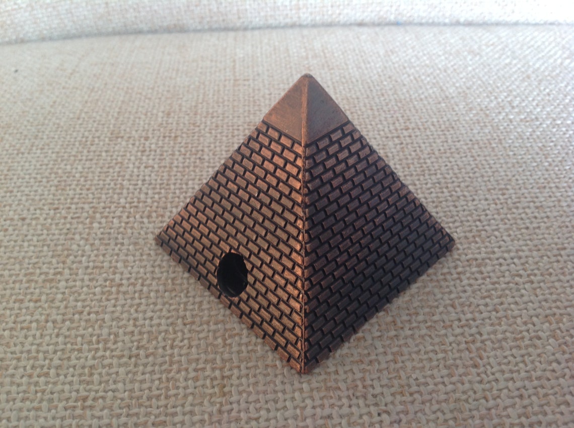 Egyptian Pyramid Metal Pencil Sharpener Etsy