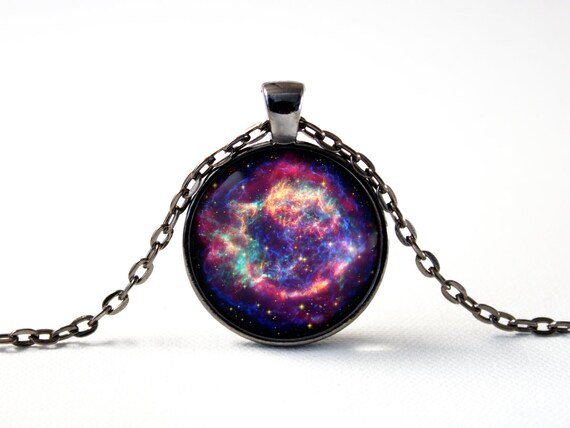 Deep space Necklaces Celestial Galaxy gift Celestial art Space jewelry Outer space jewellery Stars Astronomy necklace Science Pendant Cosmos