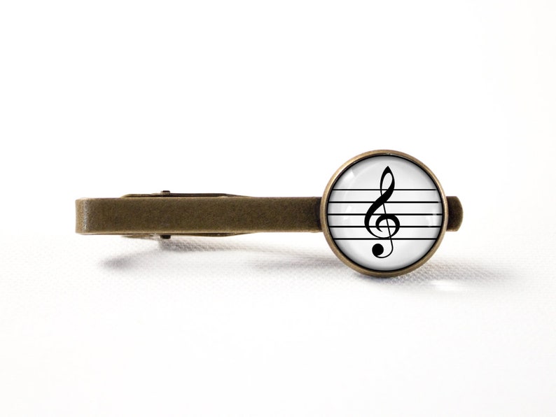 Music Treble clef cuff links Musician gift Music cufflinks Music symbol Music jewellery Music note Treble clef jewelry Music lover cufflinks image 2