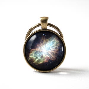 Galaxy Keychain Nebula keyring Universe jewelry Space key chain Nebula galaxy Space pendant Gift idea Galaxy art Nebula key ring Stars