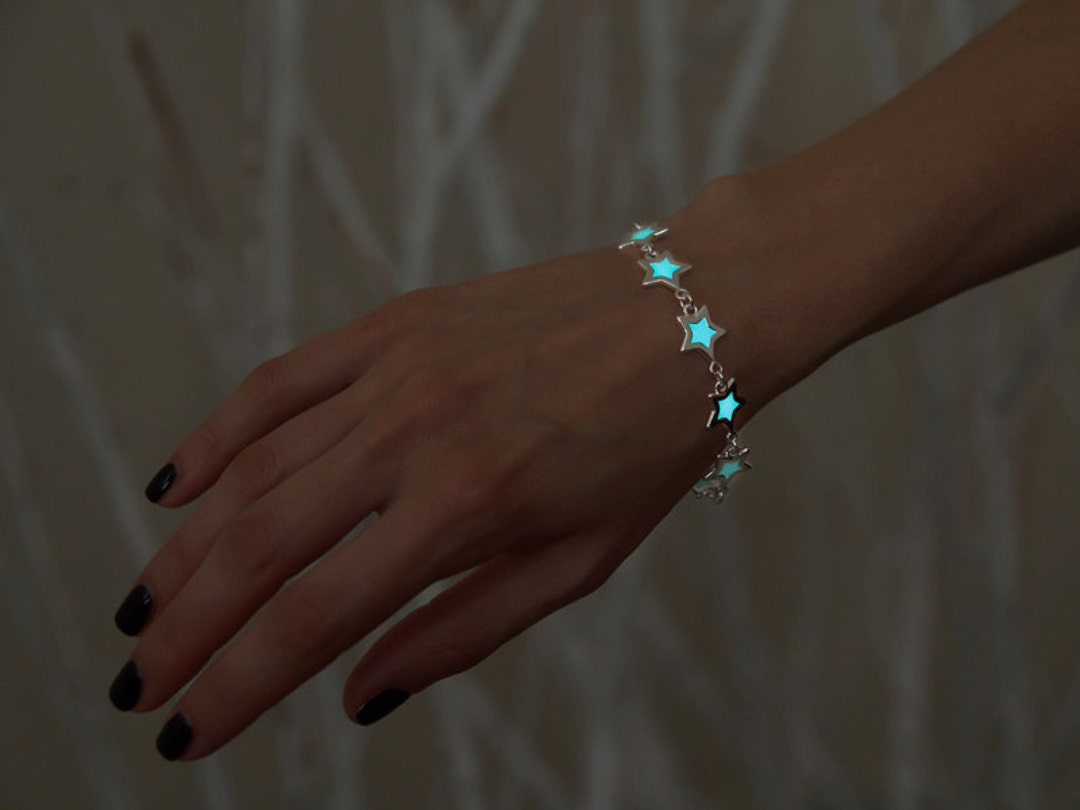 Glow in the Dark Bracelet Glowing Stars Glow Bracelet Etsy