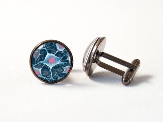 Brain Neuron Cuff Links Nerd Cufflinks Science Gifts Neuron - Etsy