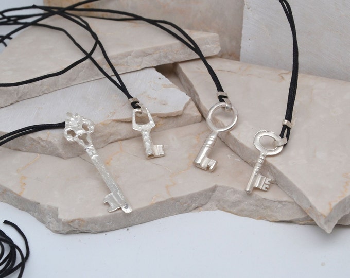 KEY - Silver Pendant