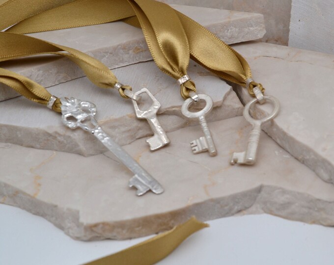 KEY - Silver Bookmark