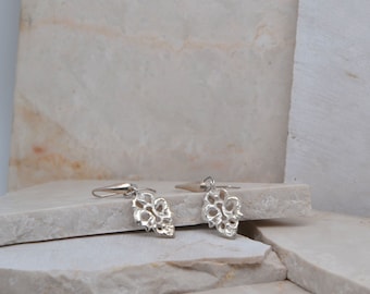 LOCK MASK earrings silver 925