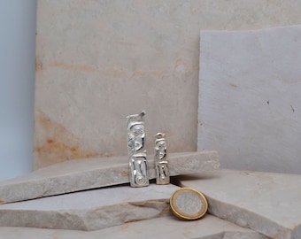 EMBRACE Pendant / Bookmark / Key ring in 925 silver