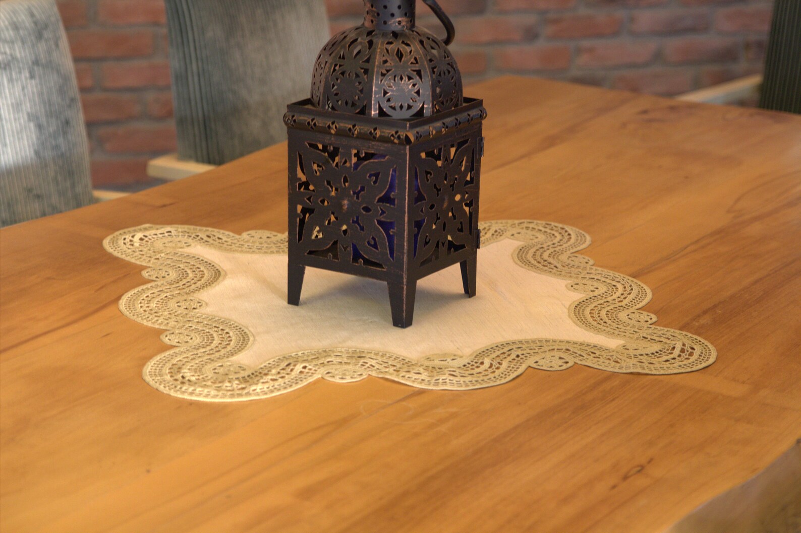 Table and Coffee Table Runner Cover Handmade Lace Cover With Etsy