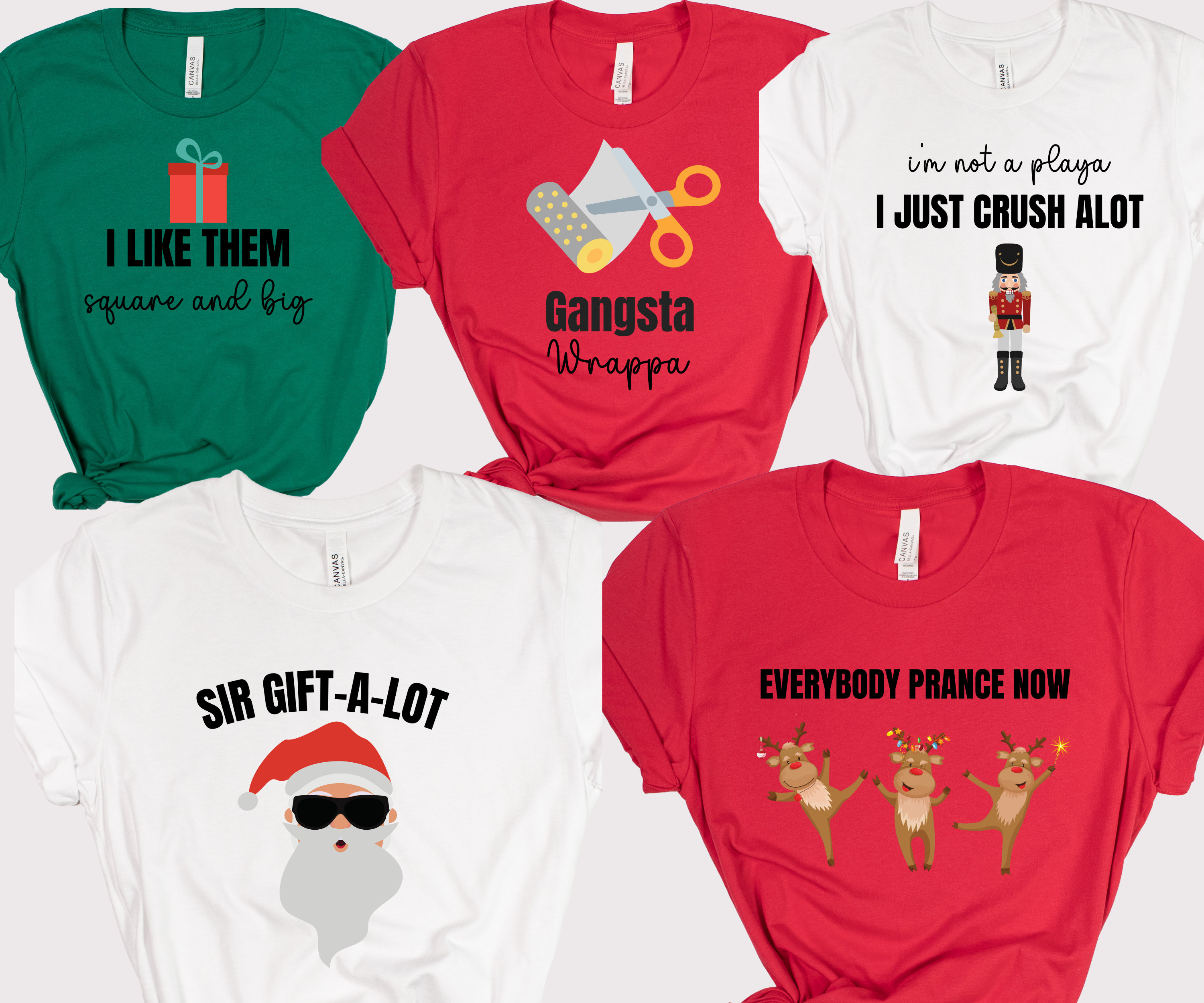 Group Christmas Shirts, Funny Christmas Shirts, Hip Hop Rap Christmas