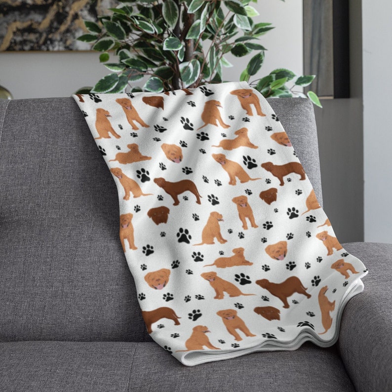French Mastiff Blanket, Dogue De Bordeaux Dog Mom Gift, Pet Bedding