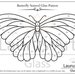 Butterfly Stained Glass Pattern, PDF, Printable Butterfly Pattern ...
