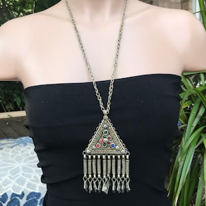 Bijoux tribaux, collier vintage, collier tribal, tribu kochi afghane, collection, collier de déclaration, collier de danse billy, bijoux nomades,