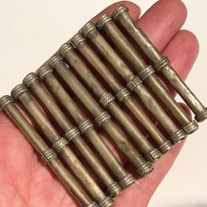Tube Beads,10 Beads,Vintage Beads,Vintage Beading,Vintage finding, Bead Suppliers,Tribal Components, Craft Supplies,Handmade Beads