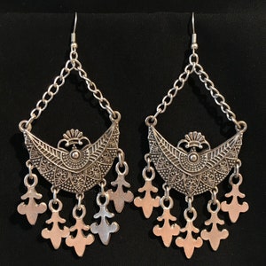 Ethnic  Earring- Nomadic Earring- Tribal Jewelry , middle Eastern jewel,Tribal Belly Dance Jewelry Tribal Boho Jewelry..