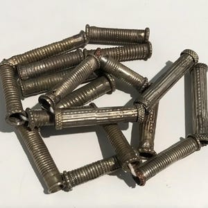 Tube Beads,22 Beads,Vintage Beads,Vintage Beading,Vintage finding, Bead Suppliers,Tribal Components, Craft Supplies,Handmade Beads