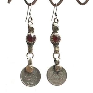 Coins Earring,Old Vintage Coins-Antique earring, collectors Earring,vintage antique Coins,Coin Earring.....
