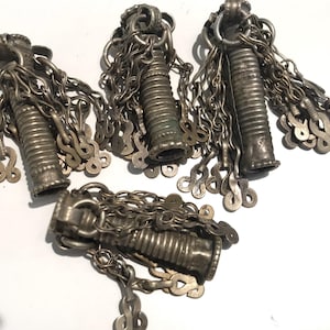 Tassel Beads , Vintage Tassels,Vintage Pendant Tassle,Kuchi tribe, Handmade Vintage Finding-Jewelry Supplies