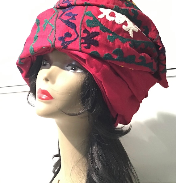Embroidered Turban , Afghan Traditional Turban , S