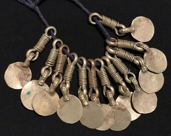 Vintage Kuchi Tribe Charms: Afghan Tribal Jewelry Components