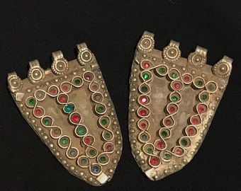 Vintage Tribal Kuchi-hanger: Afghaanse bohoketting